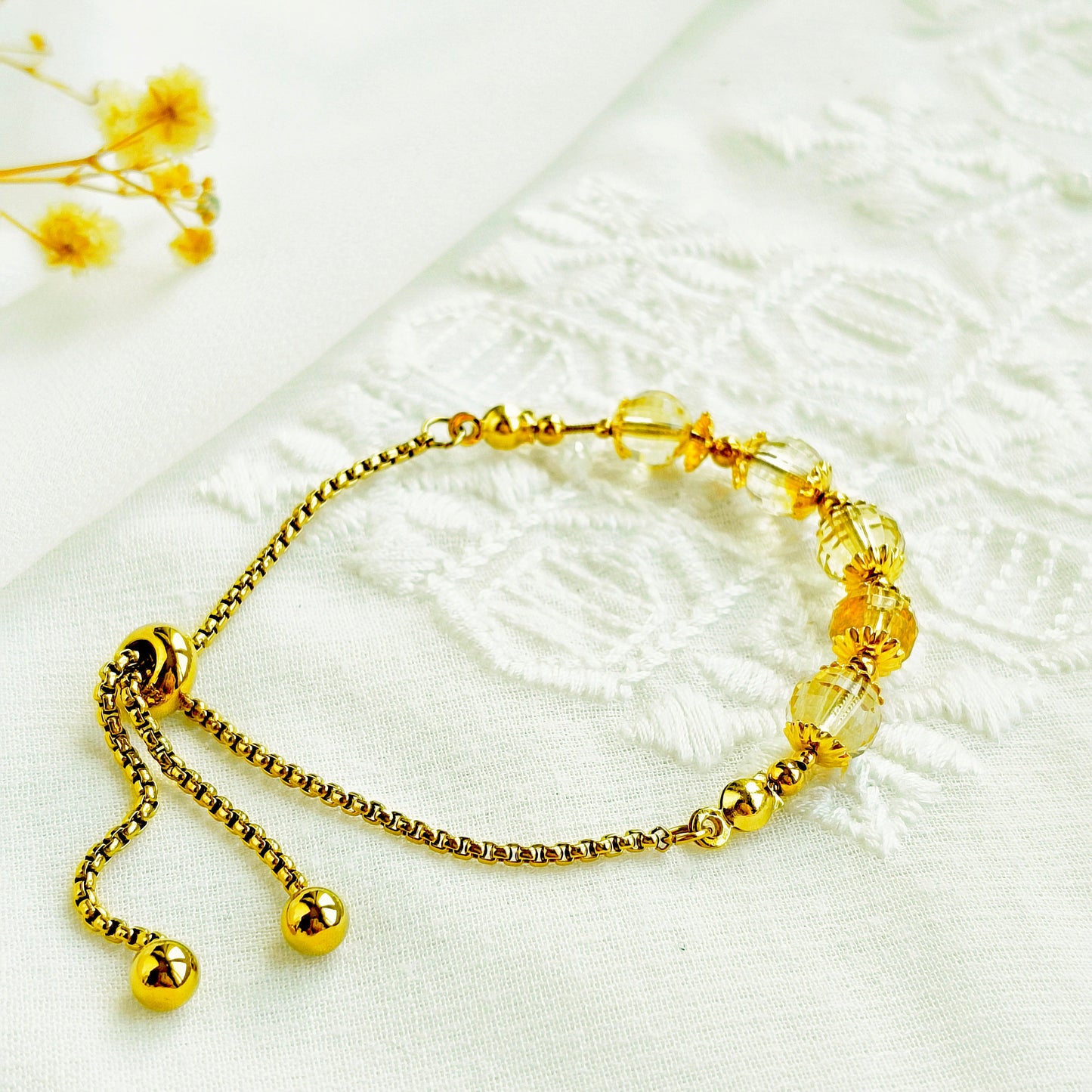 【 LUNO Premium Citrine Crystal 】💛