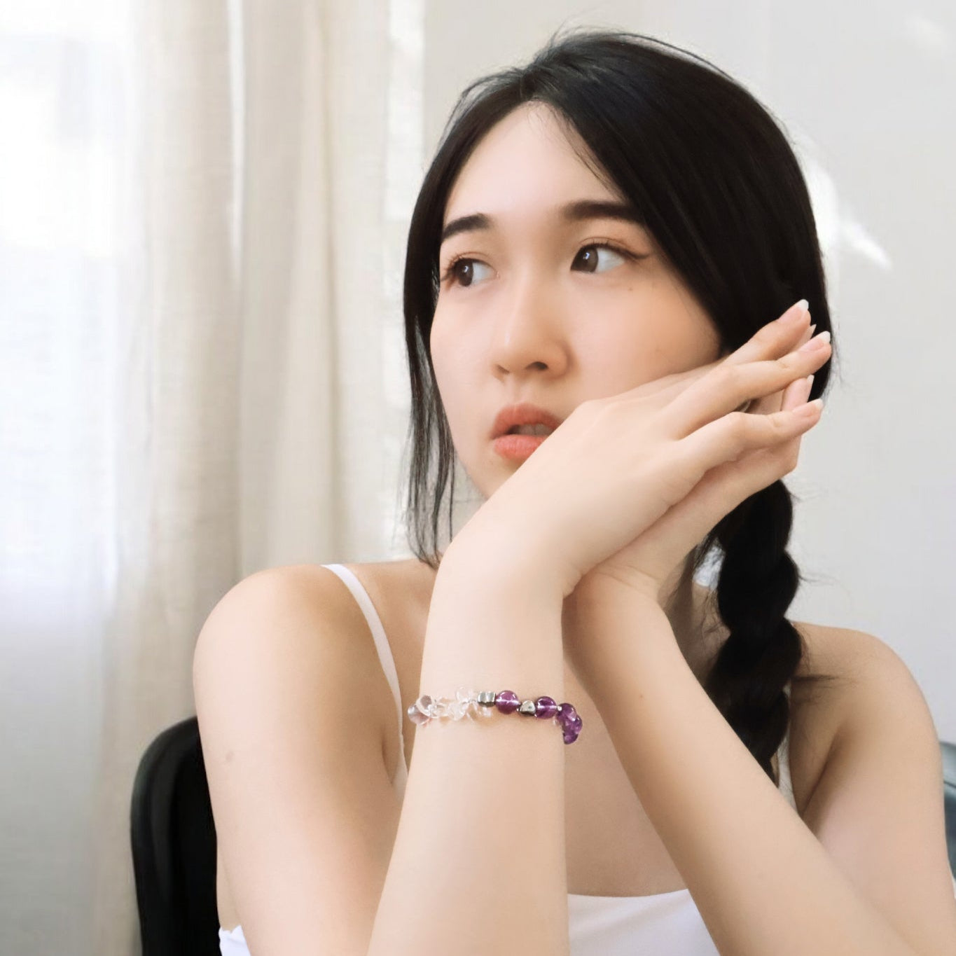 【 LUNO Purple Amethyst Crystal 】💜