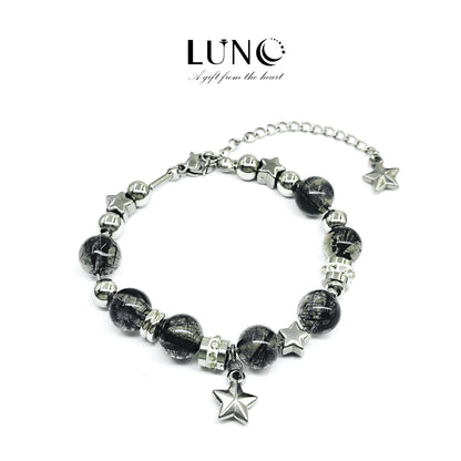 【 LUNO Premium Black Rutilated Quartz 】 🖤