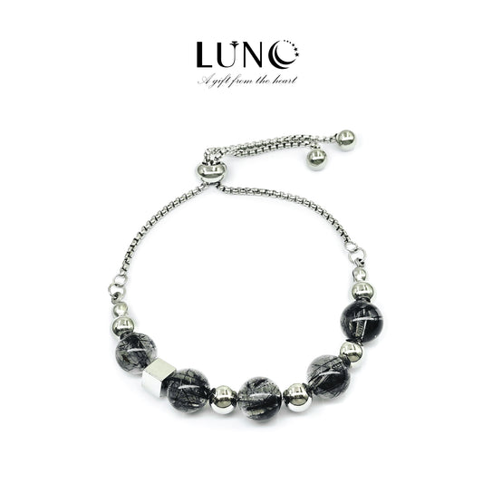 【 LUNO Premium Black Rutilated Quartz 】 🖤