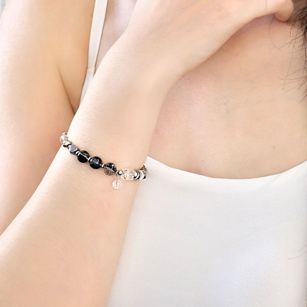 【 LUNO Premium Black Rutilated Quartz 】 🖤