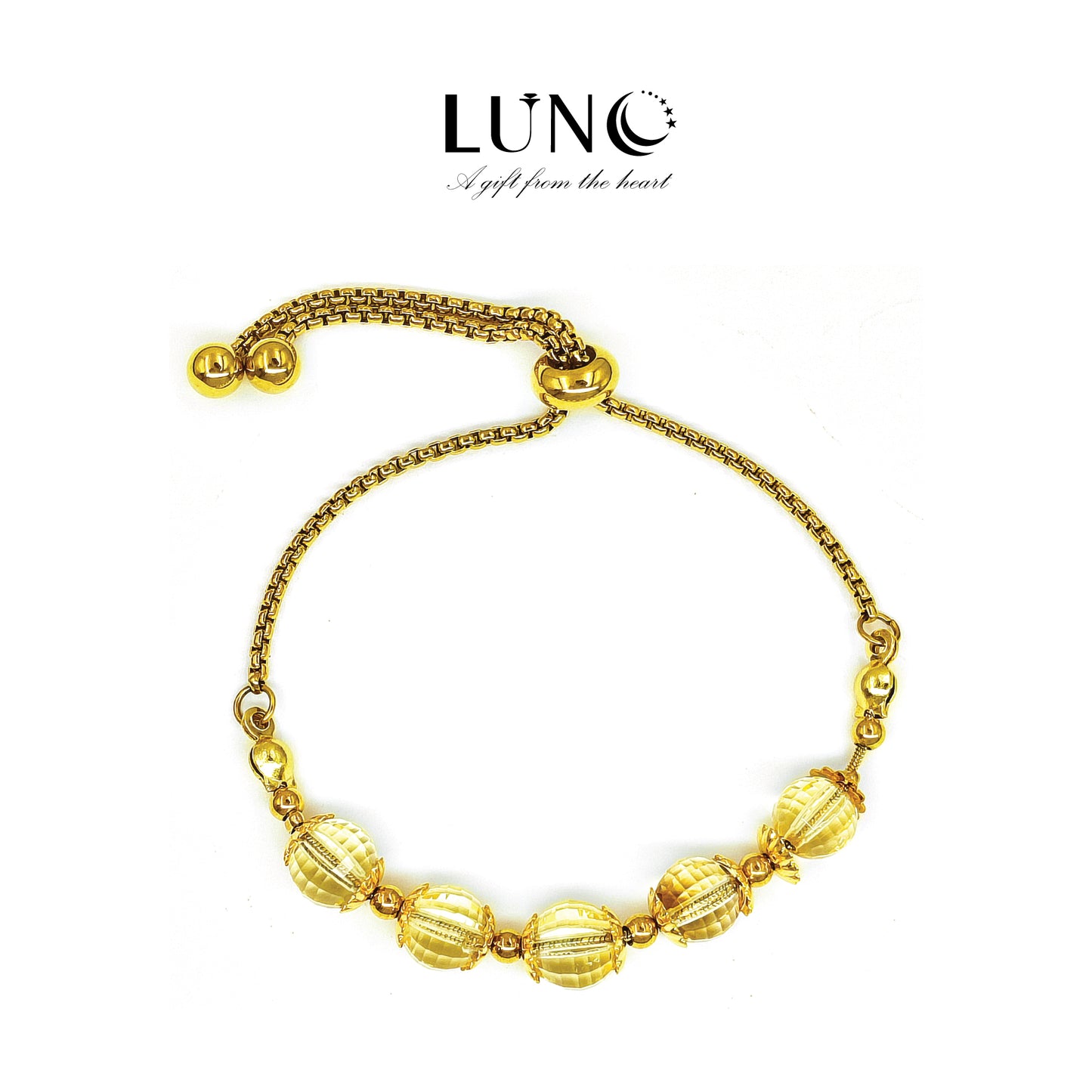 【 LUNO Premium Citrine Crystal 】💛