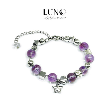 【 LUNO Purple Amethyst Crystal 】💜