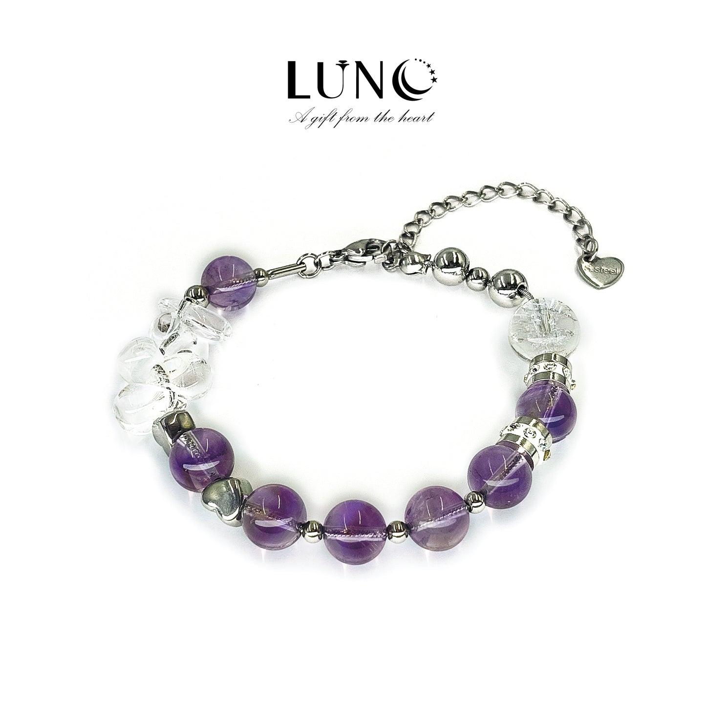 【 LUNO Purple Amethyst Crystal 】💜