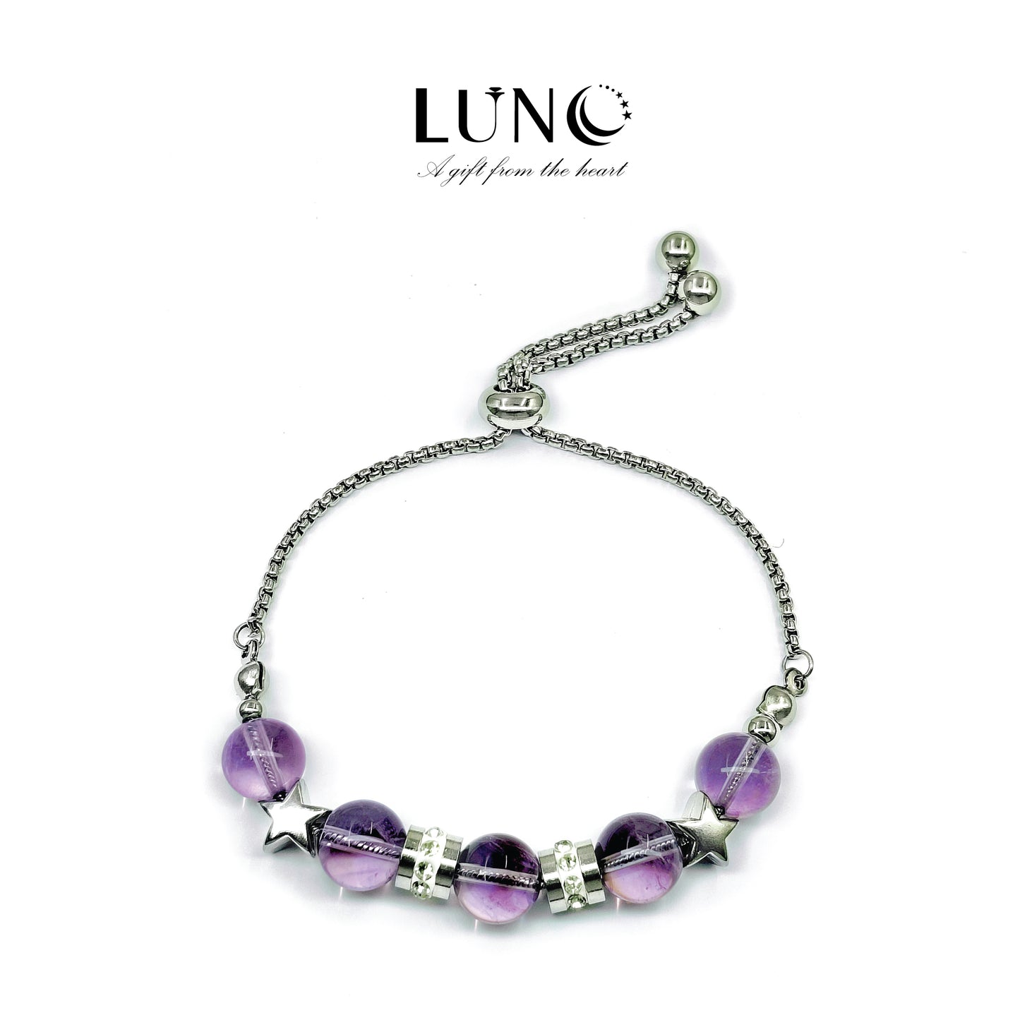 【 LUNO Purple Amethyst Crystal 】💜