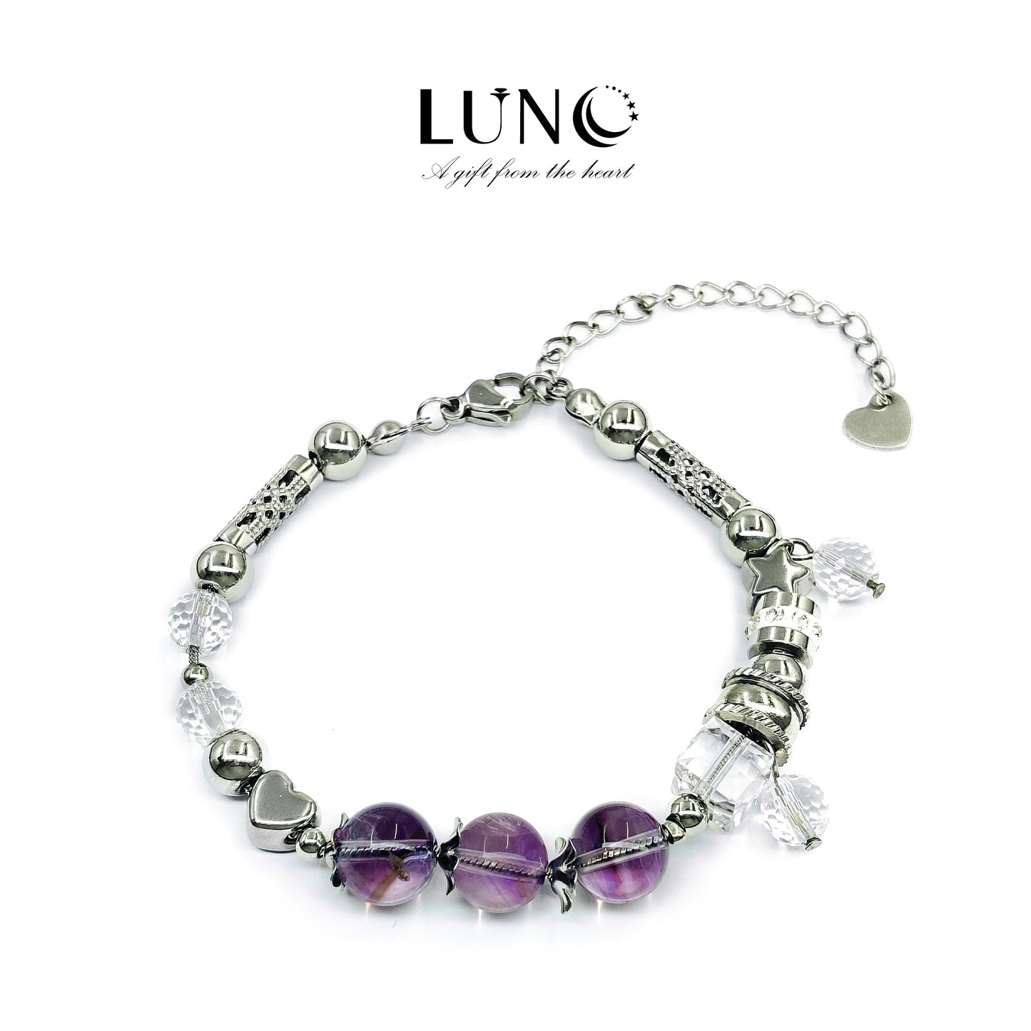 【LUNO Purple Amethyst Crystal 】💜