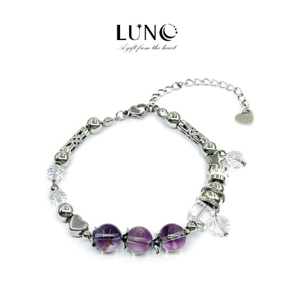 【LUNO Purple Amethyst Crystal 】💜