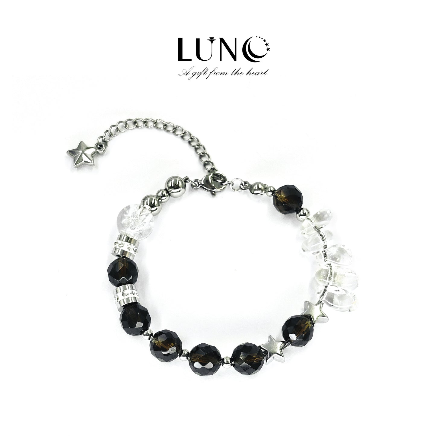 【 LUNO Smoky Quartz Crystal 】🖤