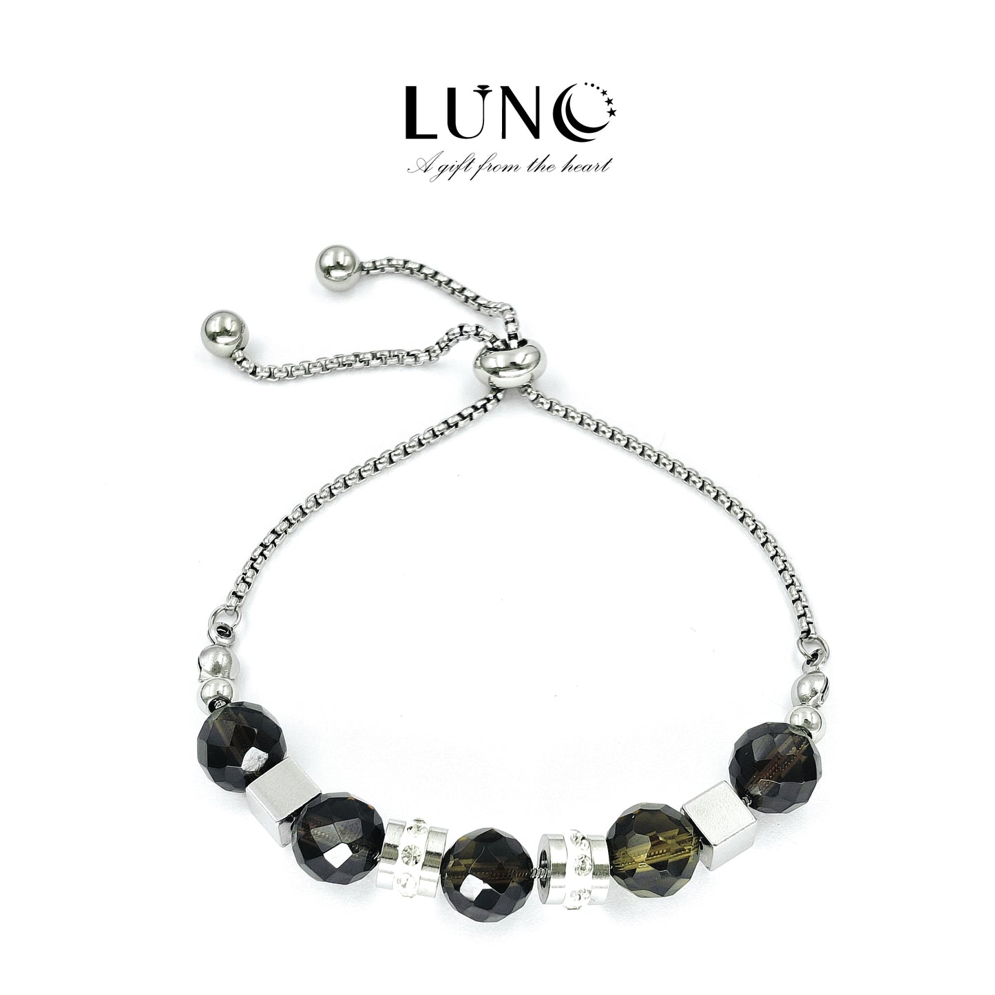 【 LUNO Smoky Quartz Crystal 】🖤